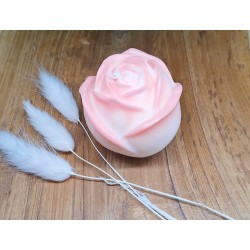 Bougie en forme de rose